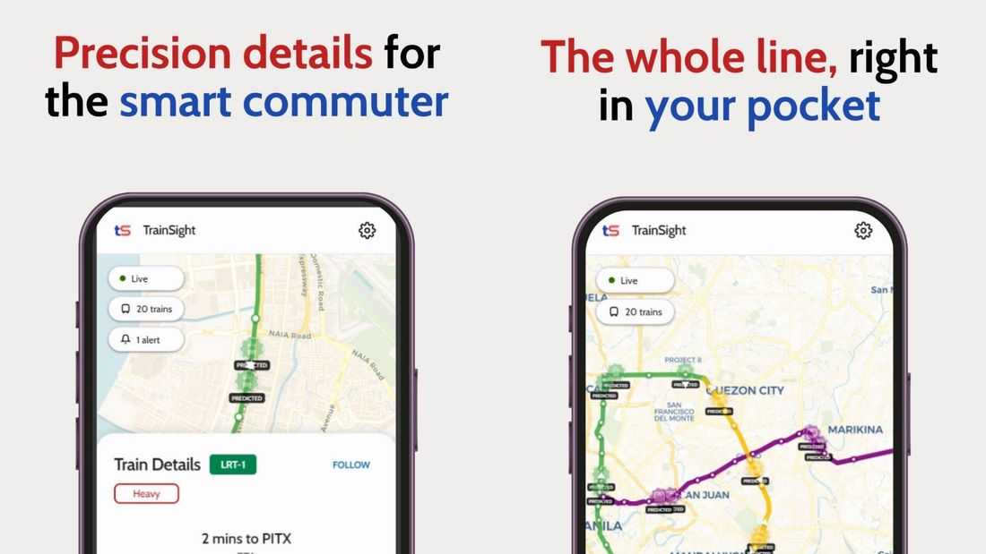 Commuter app ‘TrainSight’ to launch with real-time LRT, MRT updates