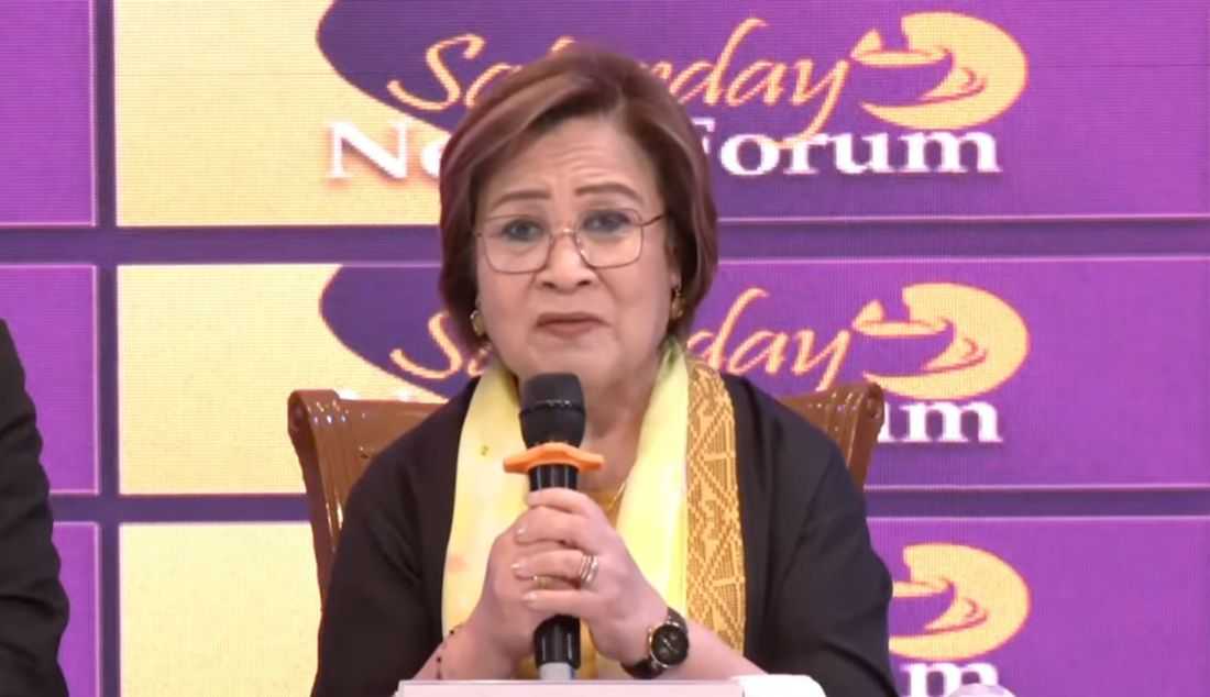De Lima: 'No such thing as a conditional threat'