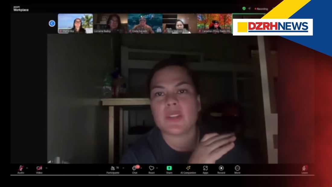 Video clip of VP Sara’s alleged threats vs PBBM, family presented in impeachment trial