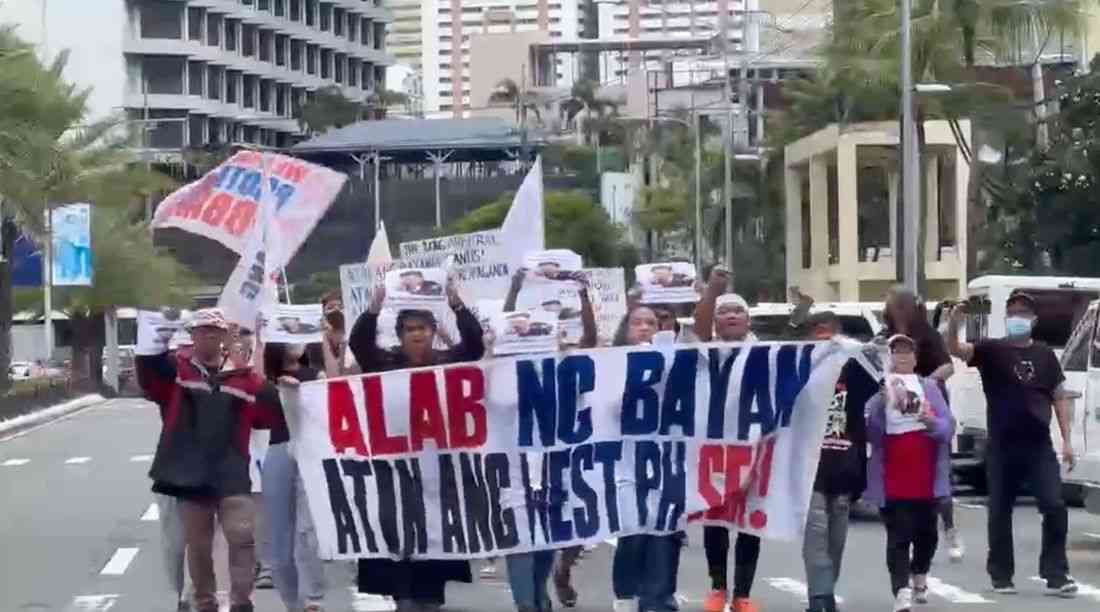 Over 100 protesters rally at CCP Complex during ASEAN meet, condemn China actions