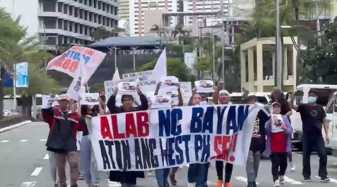 Over 100 protesters rally at CCP Complex during ASEAN meet, condemn China actions