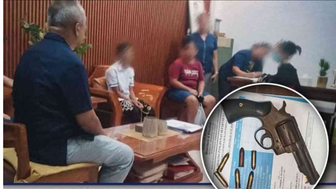 Grade 10 student found with revolver inside Iloilo school