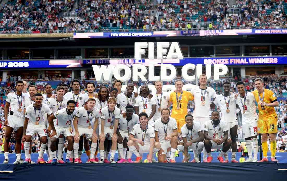 Soccer-England survive France fightback and secure third place in World Cup goalfest