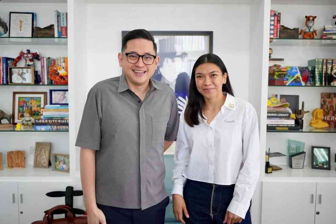Sen. Bam meets Valdez to advance programs for student, national athletes