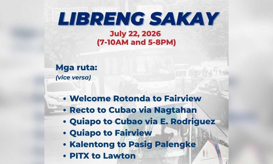 DOTr offers 'Libreng Sakay' amid transport strike