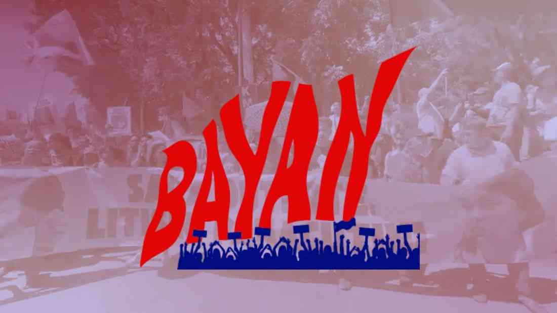 BAYAN calls on VP Duterte to appear before the court, personally answer for alleged crimes