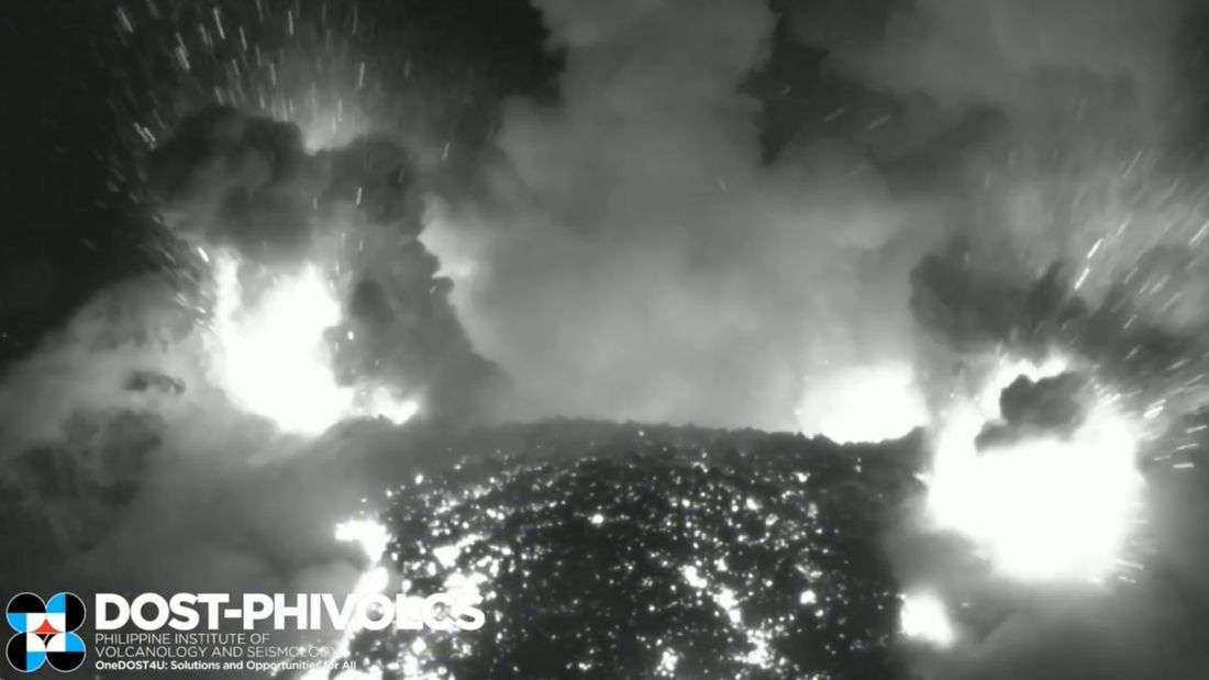 Mayon Volcano eruption hits 190 Days as lava flows persist