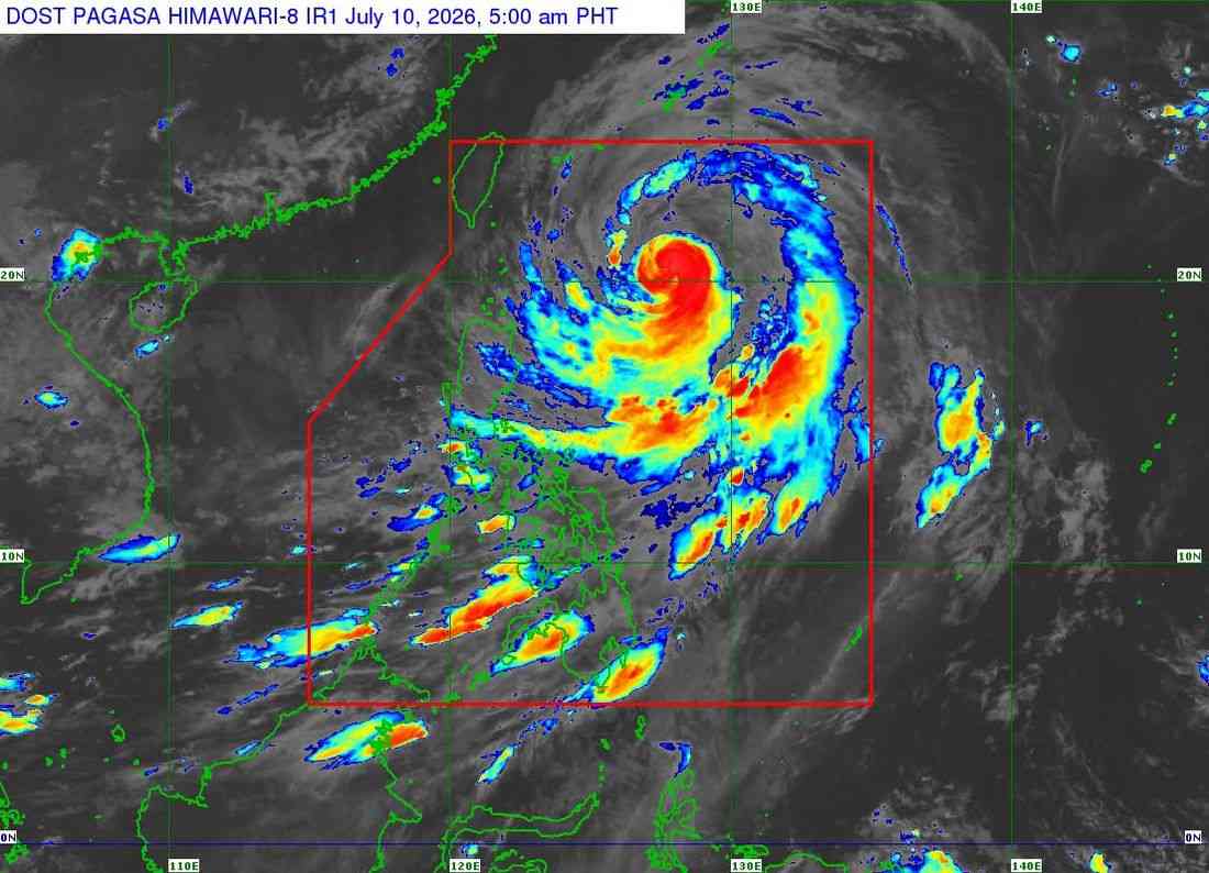 Typhoon Inday weakens but accelerates; Signal No. 2 remains over Batanes, habagat to bring strong winds across PH