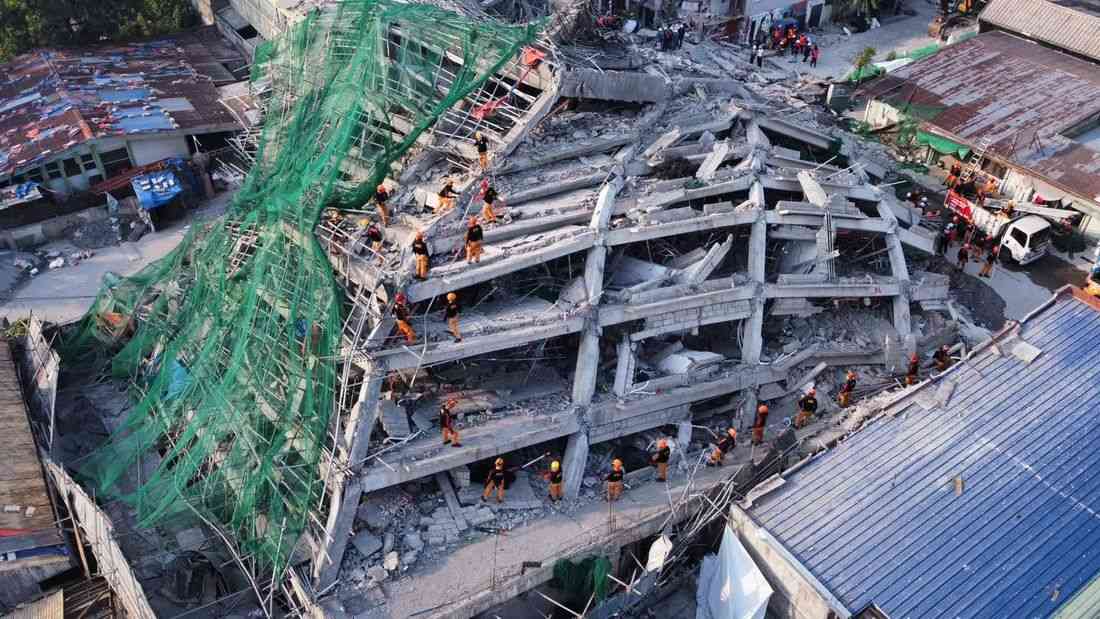 Reported steel supplier for collapsed Angeles City, Pampanga building may have also provided metal products in flood control projects — NBI, PAOCC