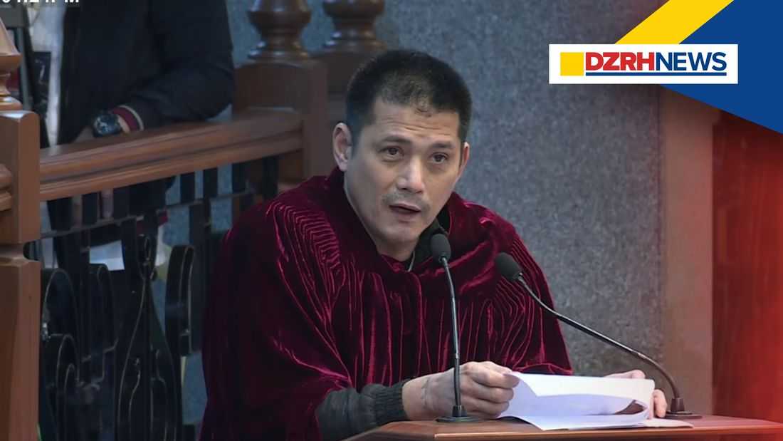 Padilla questions authenticity of VP Duterte video in impeachment trial