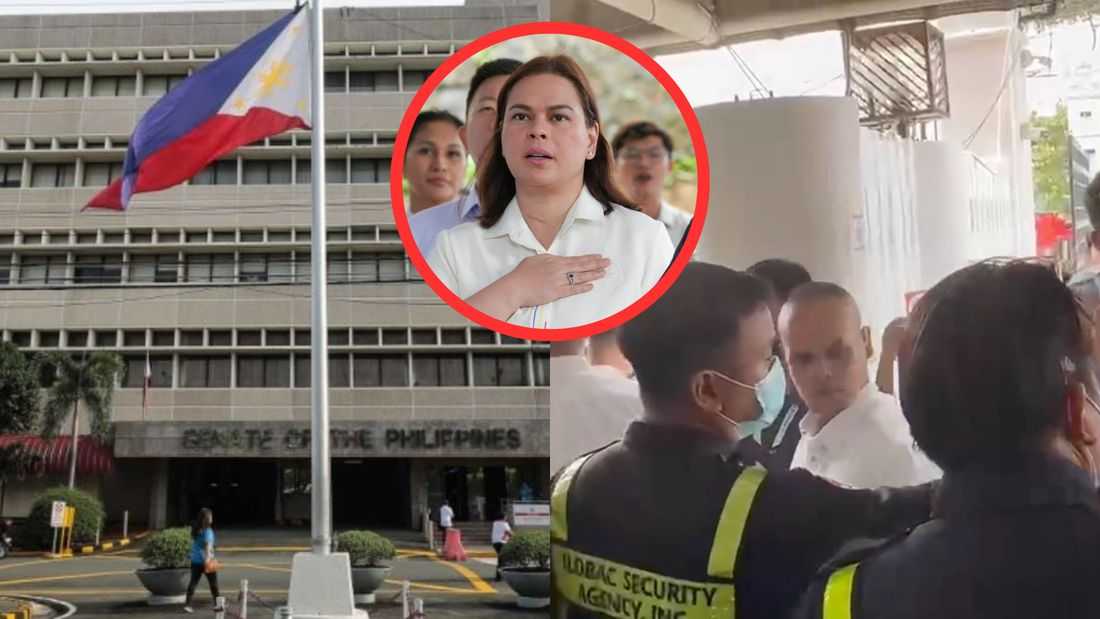 VP security detail arrives at Senate as Duterte’s day 2 trial appearance remains uncertain
