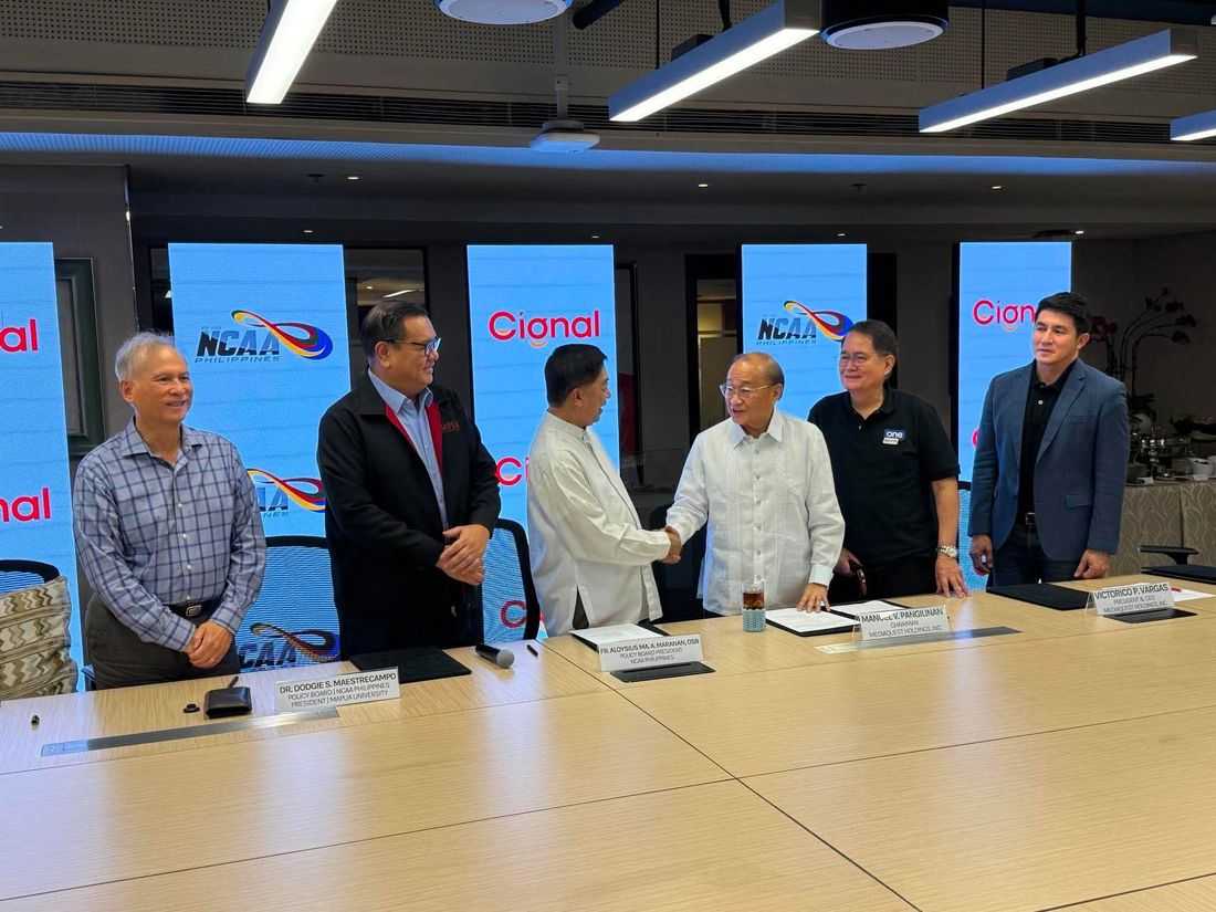 NCAA, Cignal seal new deal to expand sports coverage for Seasons 102–103