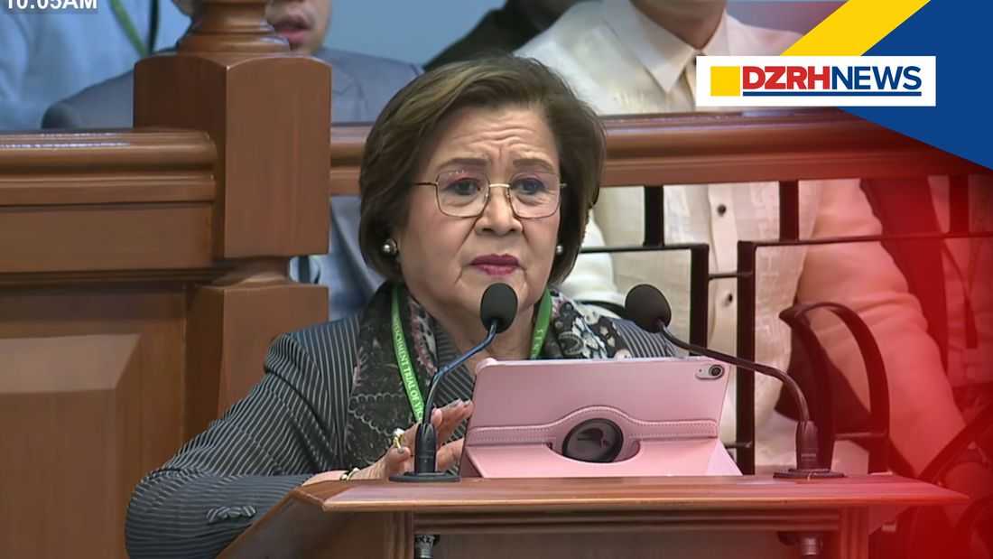 Escudero halts De Lima’s opening statement after defense objections