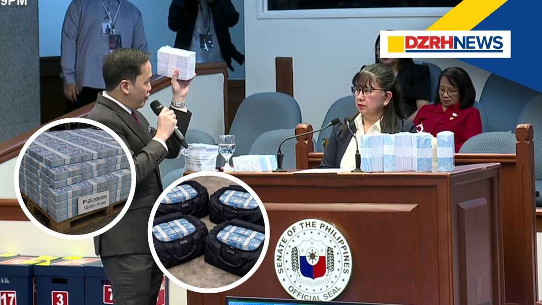 Prosecution uses AI simulation and cash props to illustrate ₱125 Million cash