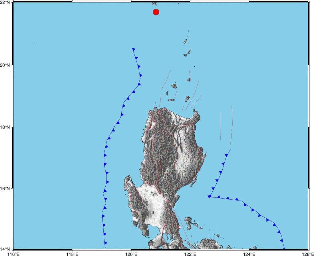 Magnitude 4.8 quake strikes Batanes