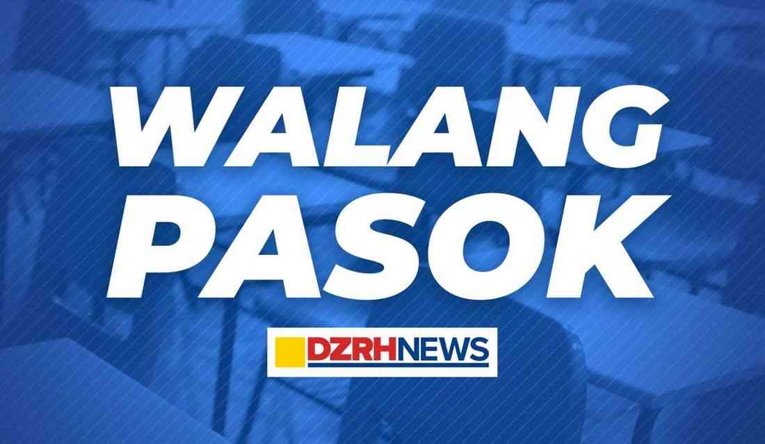 #WalangPasok: Class suspensions on Monday, Aug. 3 due to Tropical Depression Luis