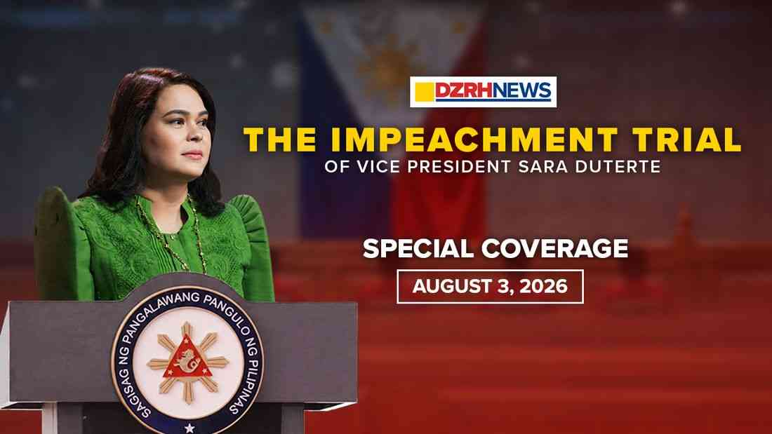Day 11 of VP Sara Duterte impeachment trial | August 3, 2026