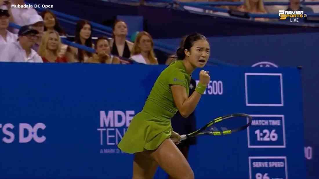 Eala stuns No. 2 seed Svitolina, advances to DC Open semifinals