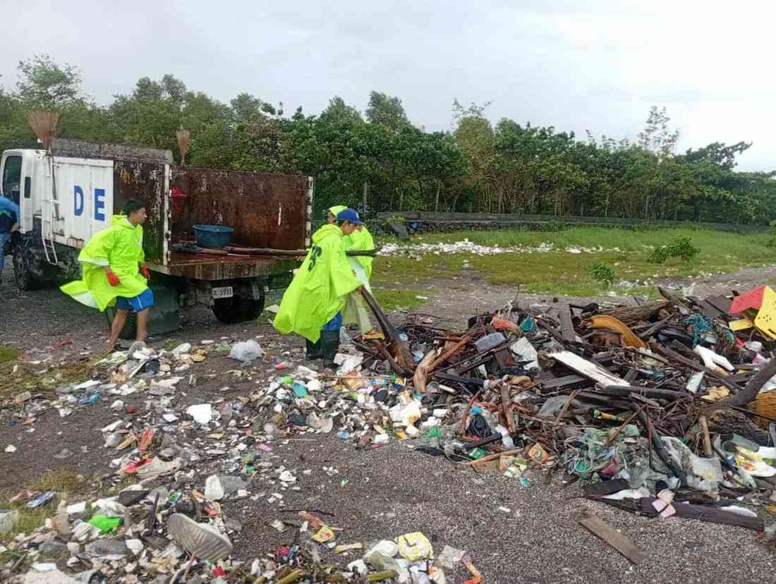 280 sacks of garbage collected during Baseco Beach cleanup