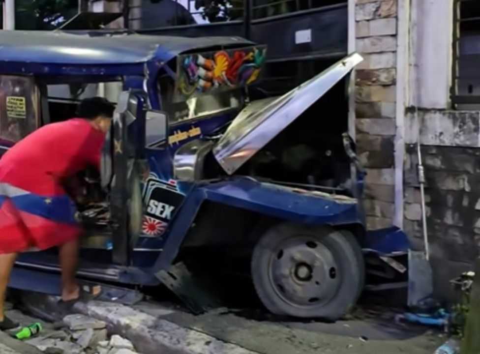 Jeepney suspended after fatal collision with motorcycle rider in Rizal