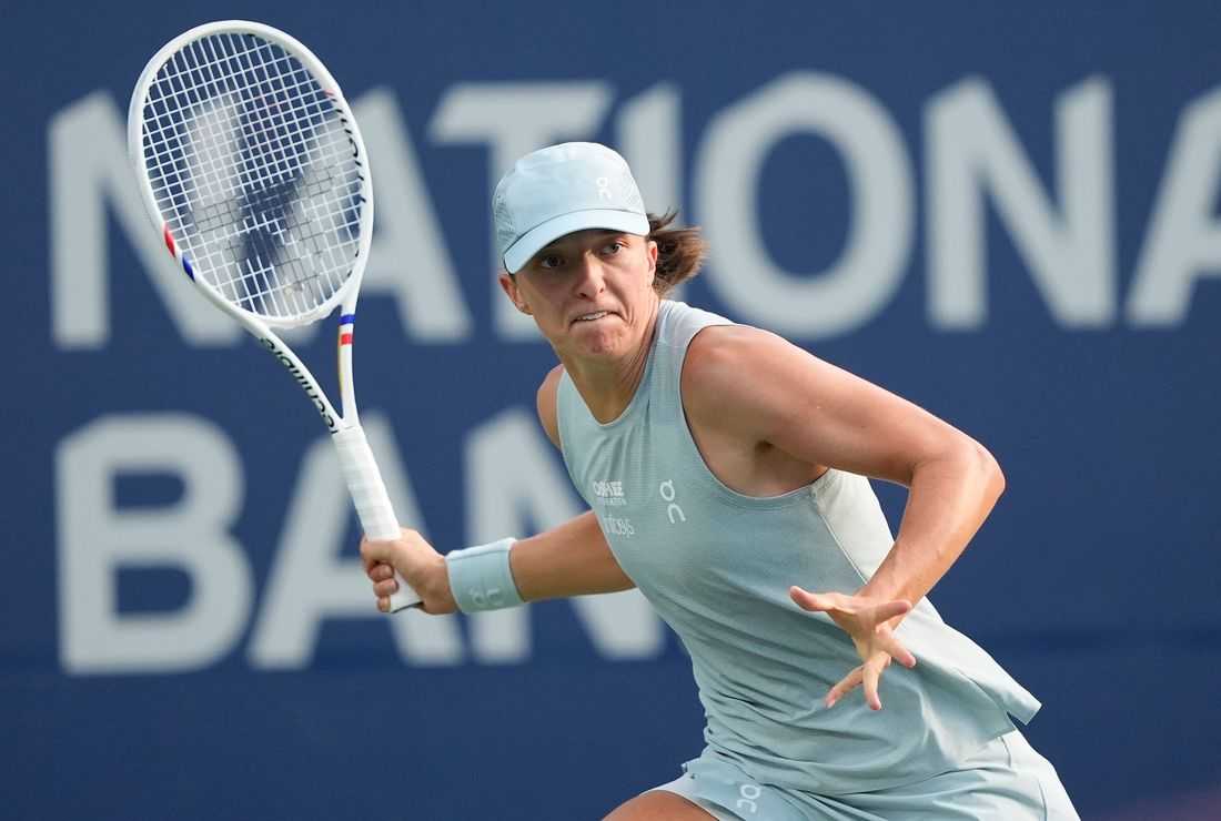 Tennis - Swiatek encouraged by recent progress after toughest season of career