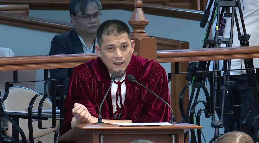 Padilla tells prosecution: 'Ang ating mga bayani ay gumamit ng mga alias'