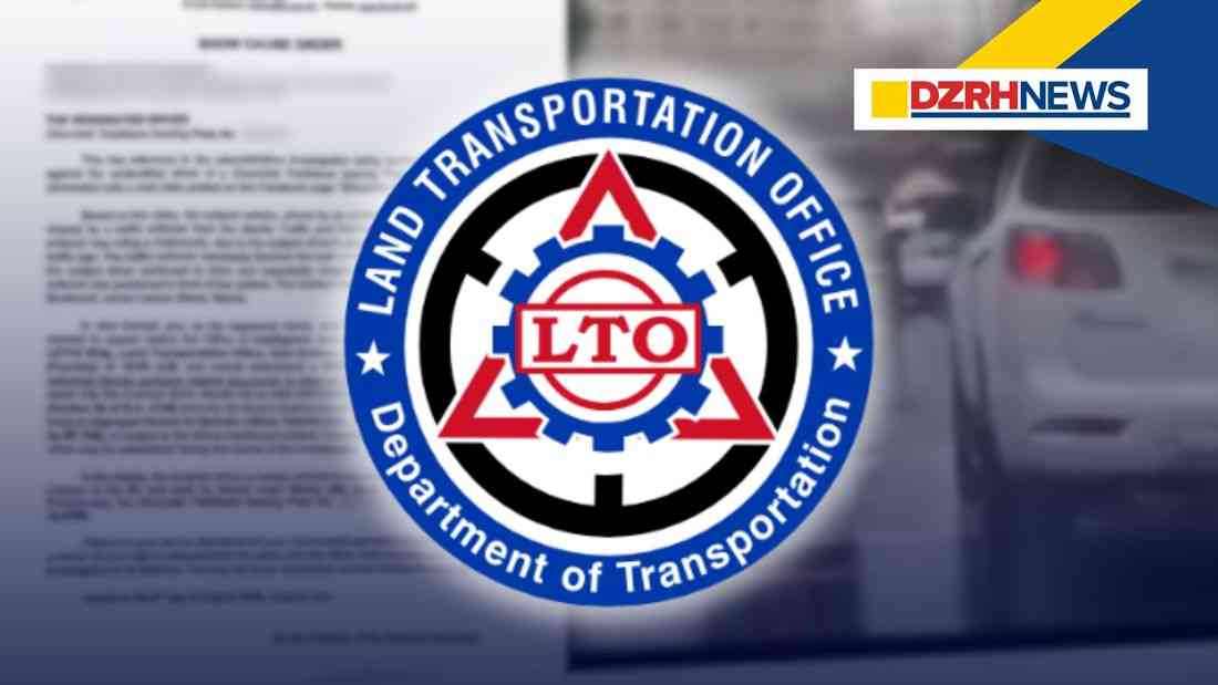 LTO suspends SUV driver’s license for 90 days over traffic enforcer incident
