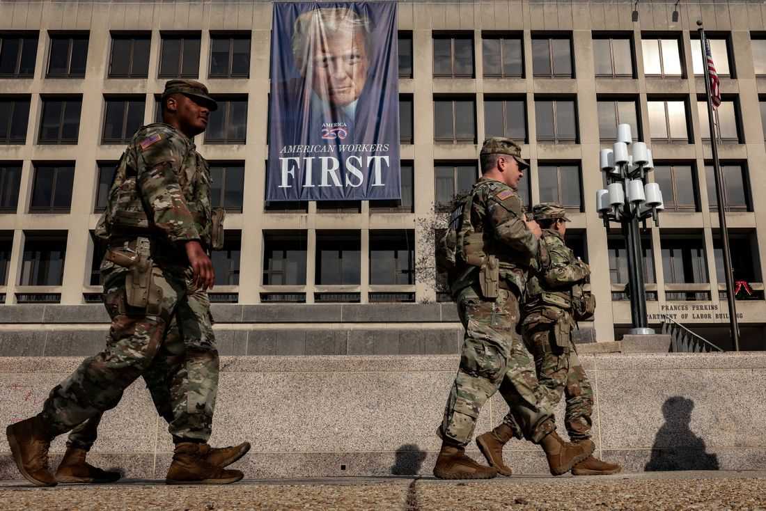 Trump put thousands of soldiers on Washington’s streets. They seldom stop crime