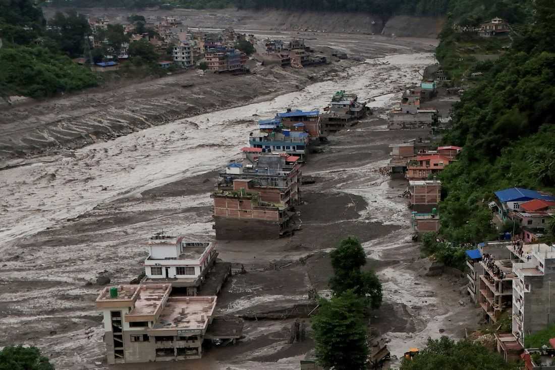 Nearly 1,500 missing in Nepal and China after devastating Himalayan flash flood