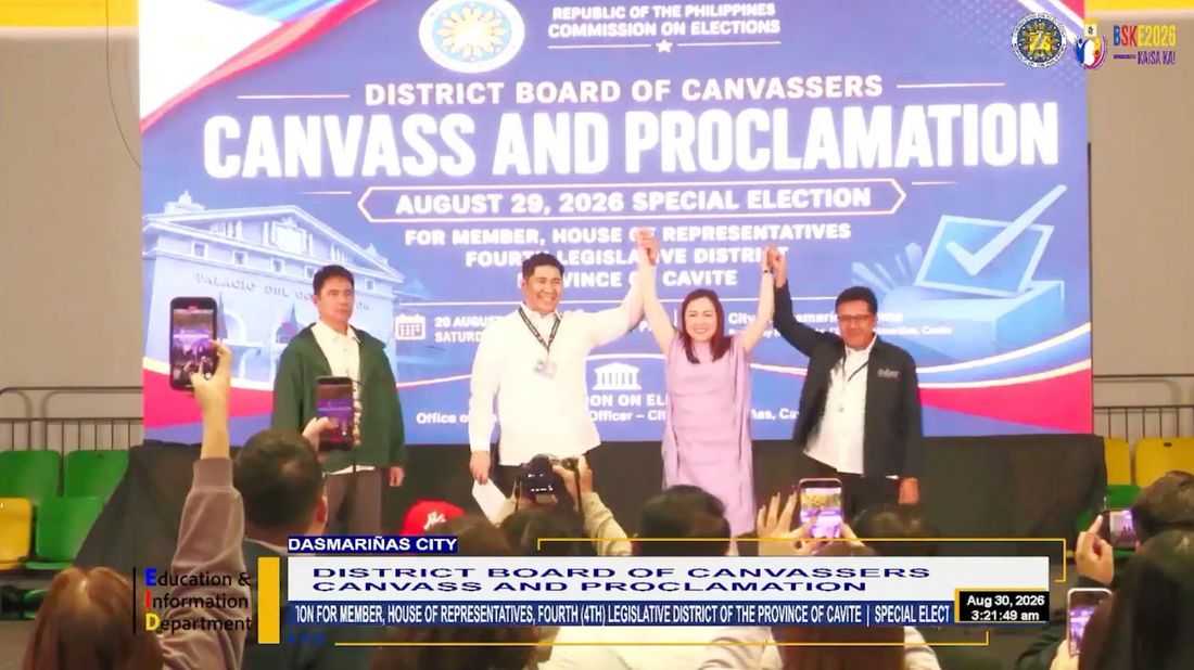 Jennifer Barzaga wins Cavite 4th District seat in landslide special election