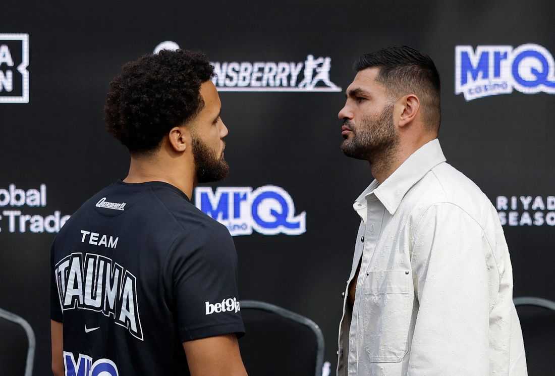 Boxing-Itauma slaps Hrgovic ahead of IBF heavyweight title showdown