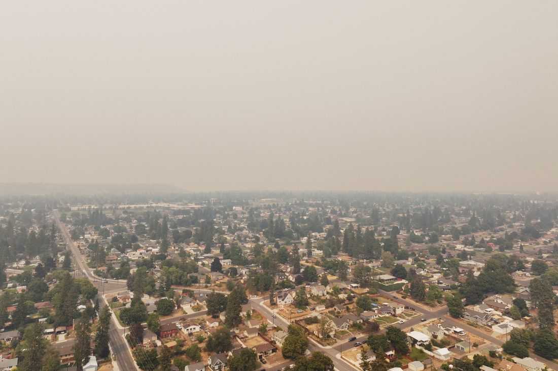 About 60,000 ordered to evacuate from fires in Spokane, Washington