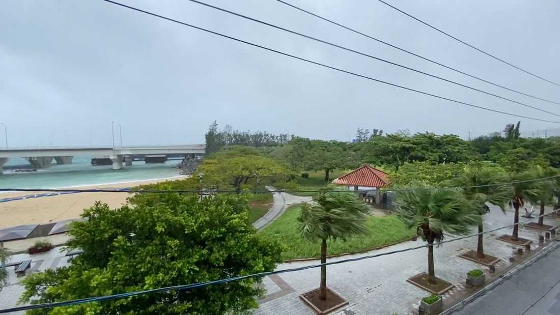 Typhoon Dolphin hits Japan's Okinawa, China shuts ports ahead of landfall