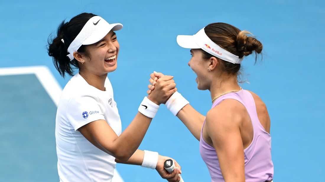 Eala falls to friend Jovic in US Open exhibition