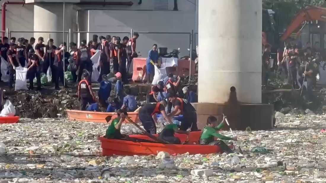 Nearly 400 metric tons of garbage hauled from Parañaque water channel