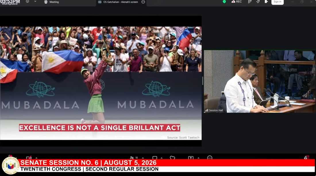 Proposed Senate resolutions honoring Alex Eala reach a record 38