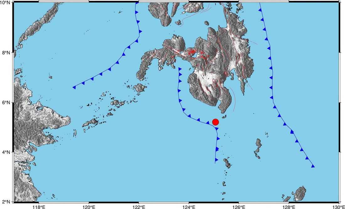 Magnitude 5.2 earthquake hits Davao Occidental