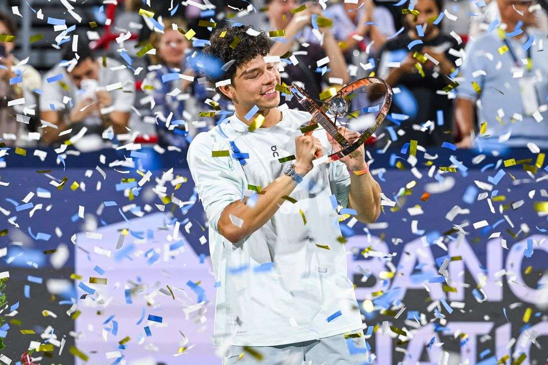 Tennis-Shelton wins back-to-back Canadian Opens with victory over Nakashima