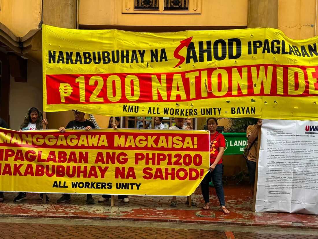 Workers' groups call on DOLE to push through ₱85 NCR wage hike