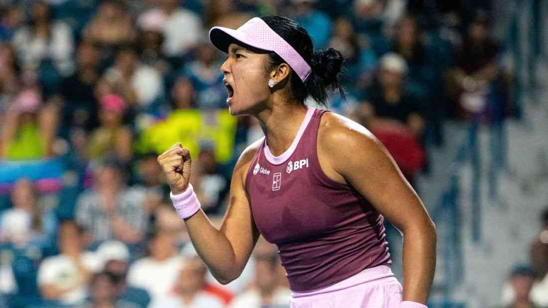 Alex Eala wins three-set duel vs Parks to reach third round in National Bank Open