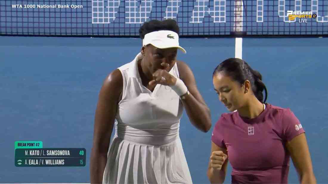 Eala-Williams doubles run ends at National Bank Open Round of 32