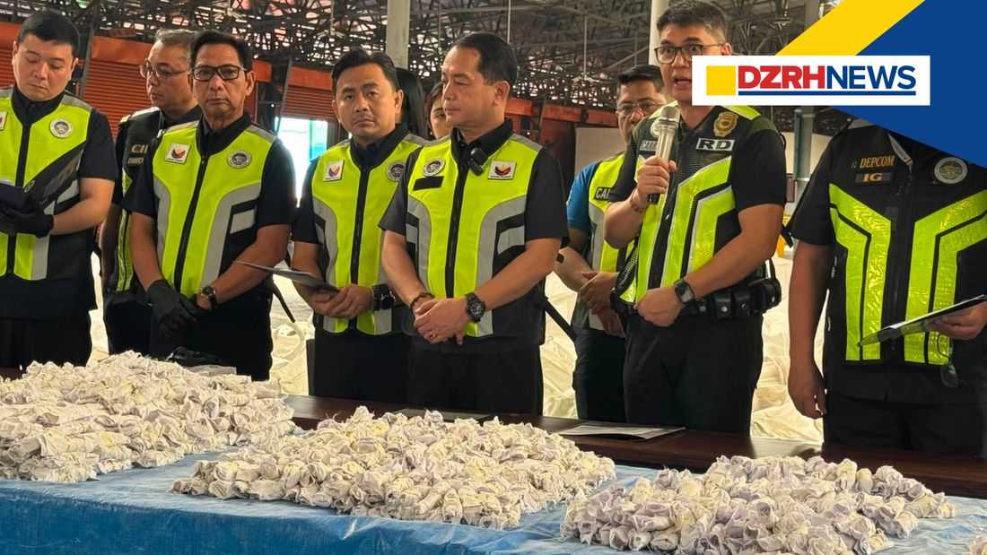 'Bato itinago sa bato?': Authorities seize ₱292.4-M worth of shabu hidden inside talc stones