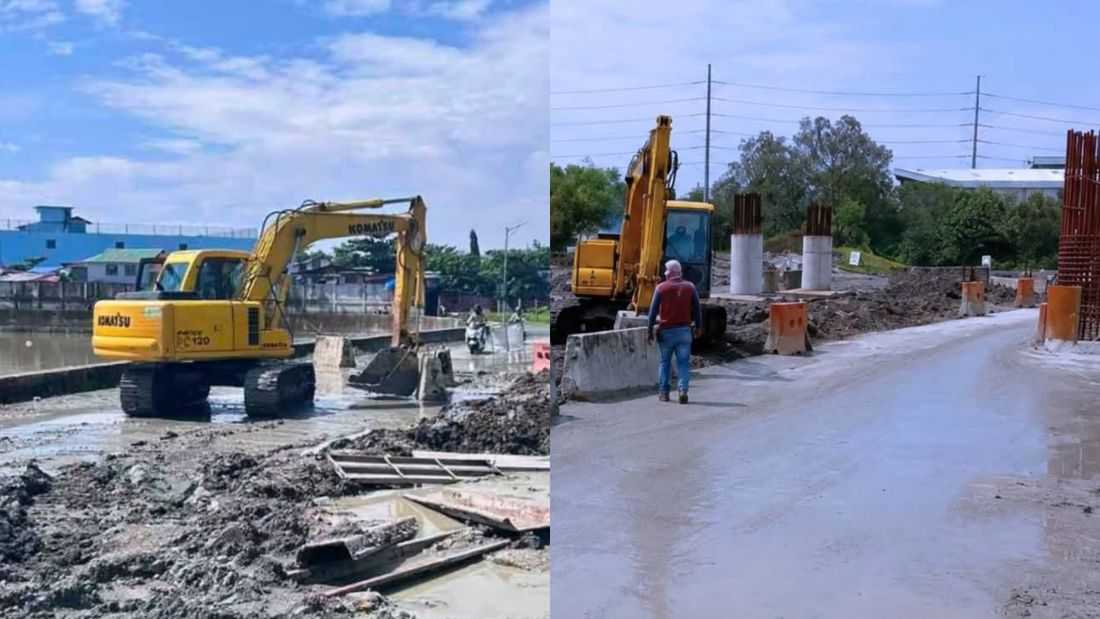 DPWH begins repairs on large potholes along Bacoor access road