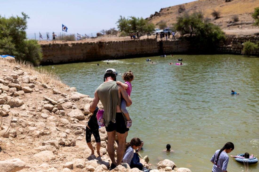 The Palestinian freshwater springs being seized by Israeli settlers