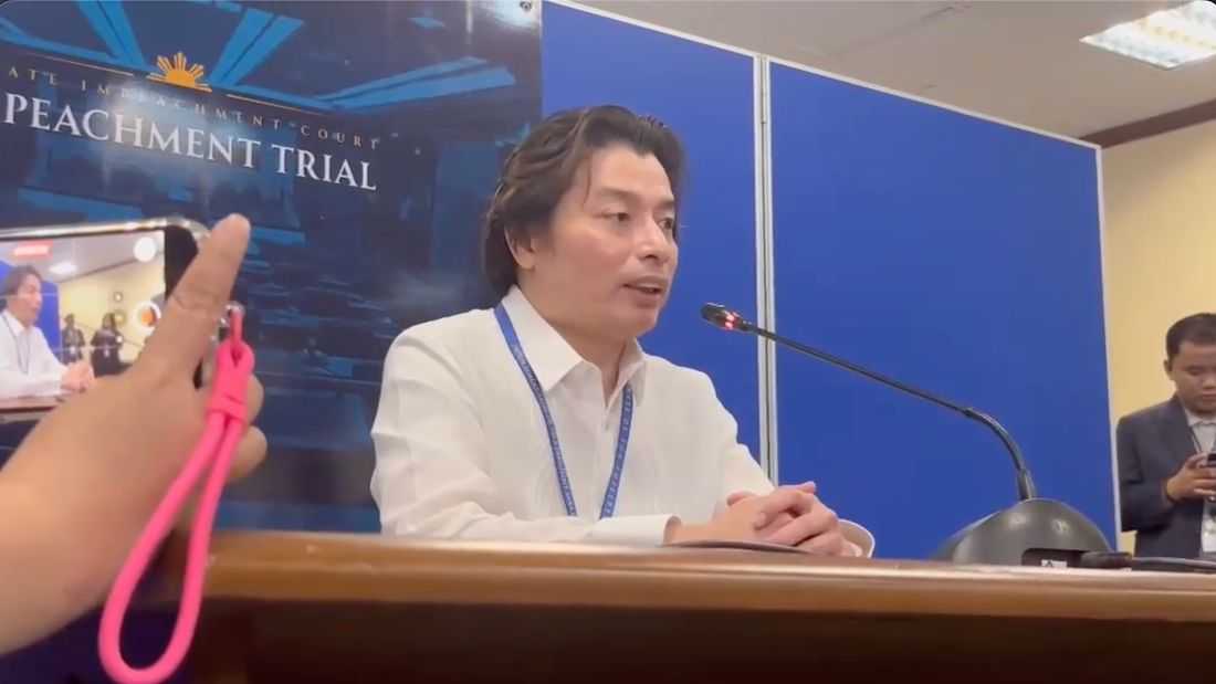 Defense rejects stipulation on 11-day OVP fund disbursement period in Duterte impeachment trial