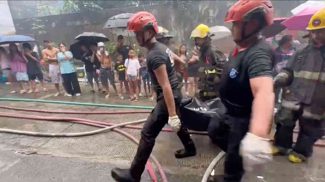 Missing woman found dead in QC fire