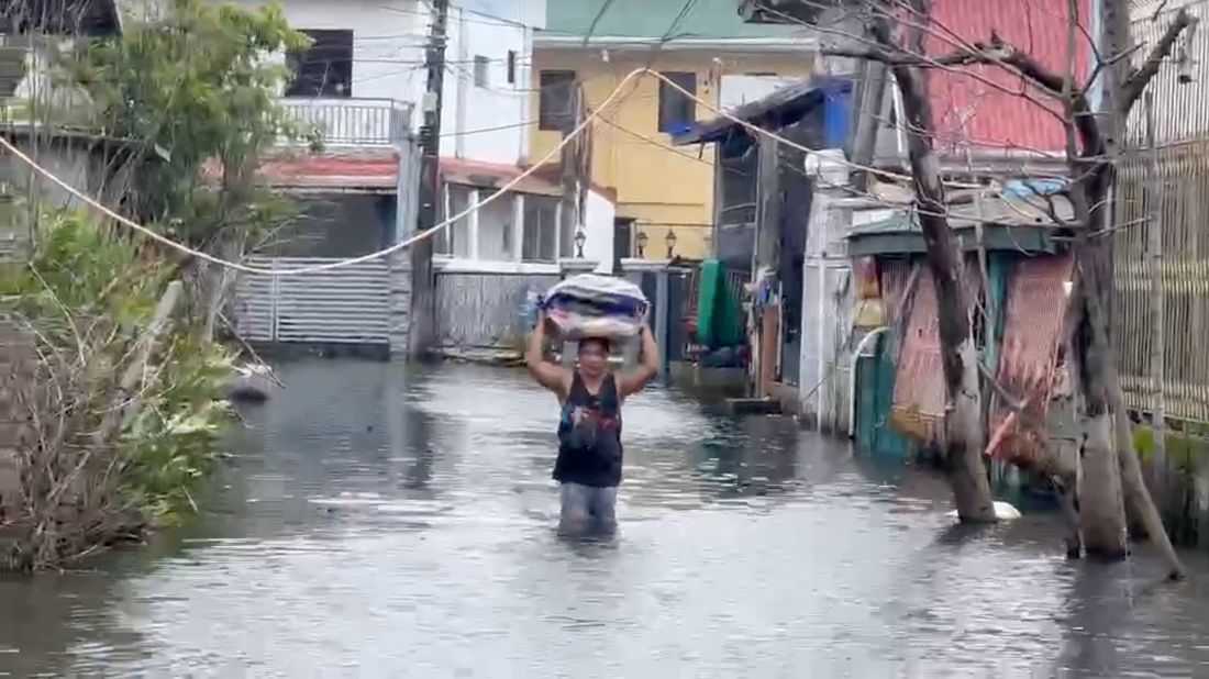 Hagonoy, Bulacan submerged due to back-to-back storms