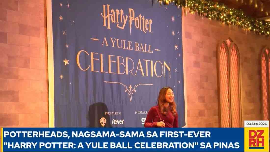 Magic comes alive as “Harry Potter: A Yule Ball Celebration” debuts in Manila