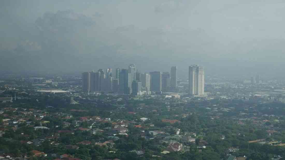 Several Metro Manila areas record very unhealthy to acutely unhealthy air quality