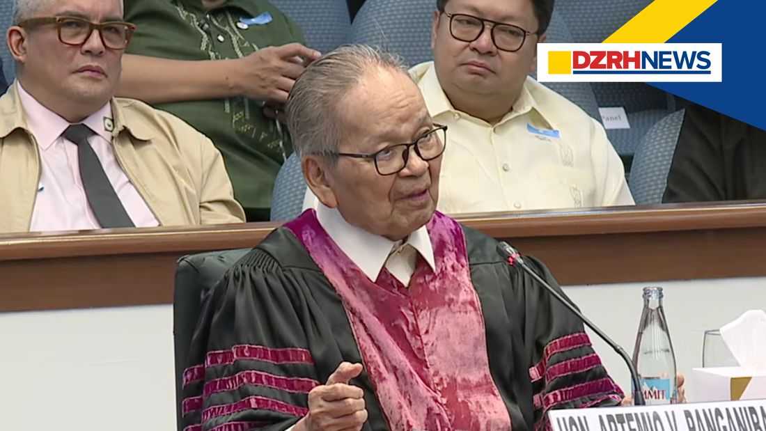 Panganiban: Absent senator-judges should not be included in impeachment vote denominator